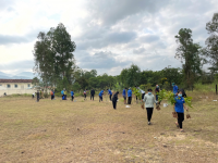 Tuổi trẻ Trường PTDTNT THCS&THPT Vĩnh Thạnh hưởng ứng Tết trồng cây