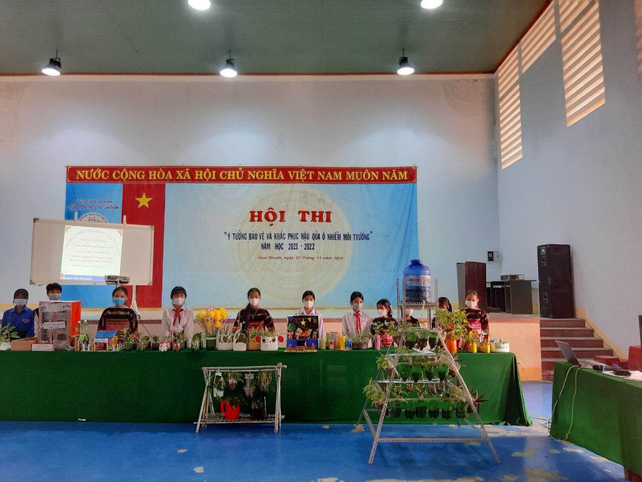 Tổ chức Hội thi " Ý tưởng bảo vệ và khắc phục hậu quả ô nhiễm môi trường"  năm 2021