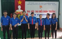 Đoàn Trường Phổ thông dân tộc nội trú THCS và THPT Vĩnh Thạnh tổ chức Đại hội