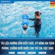 Tài liệu hướng dẫn giáo dục phòng tránh đuối nước cho học sinh