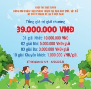 Cuộc thi trực tuyến “Nâng cao nhận thức phòng tránh tai nạn bom mìn, vật nổ do chiến tranh để lại ở Việt Nam”